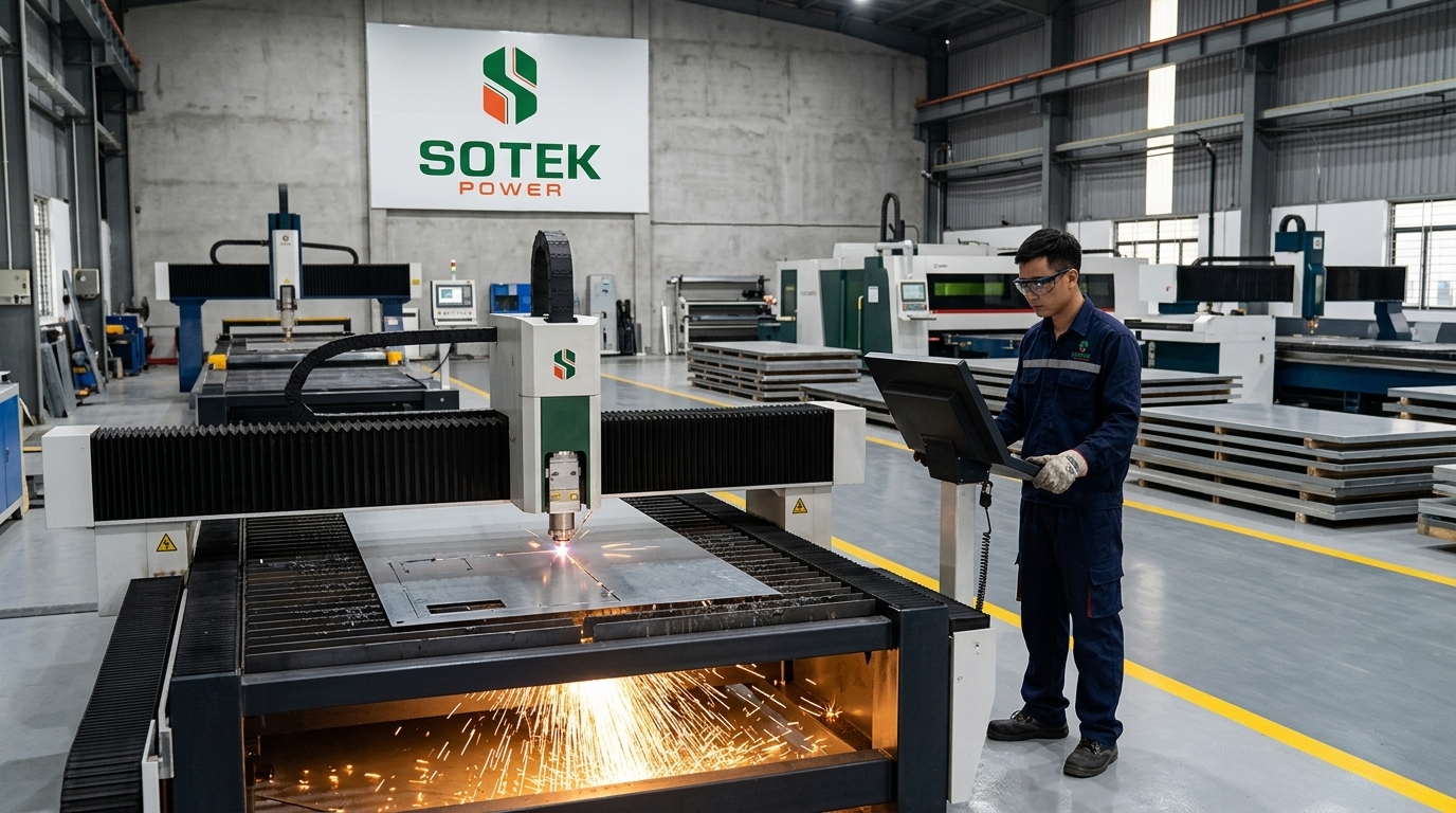 Máy cắt Laser Bystronic Xưởng SOTEK