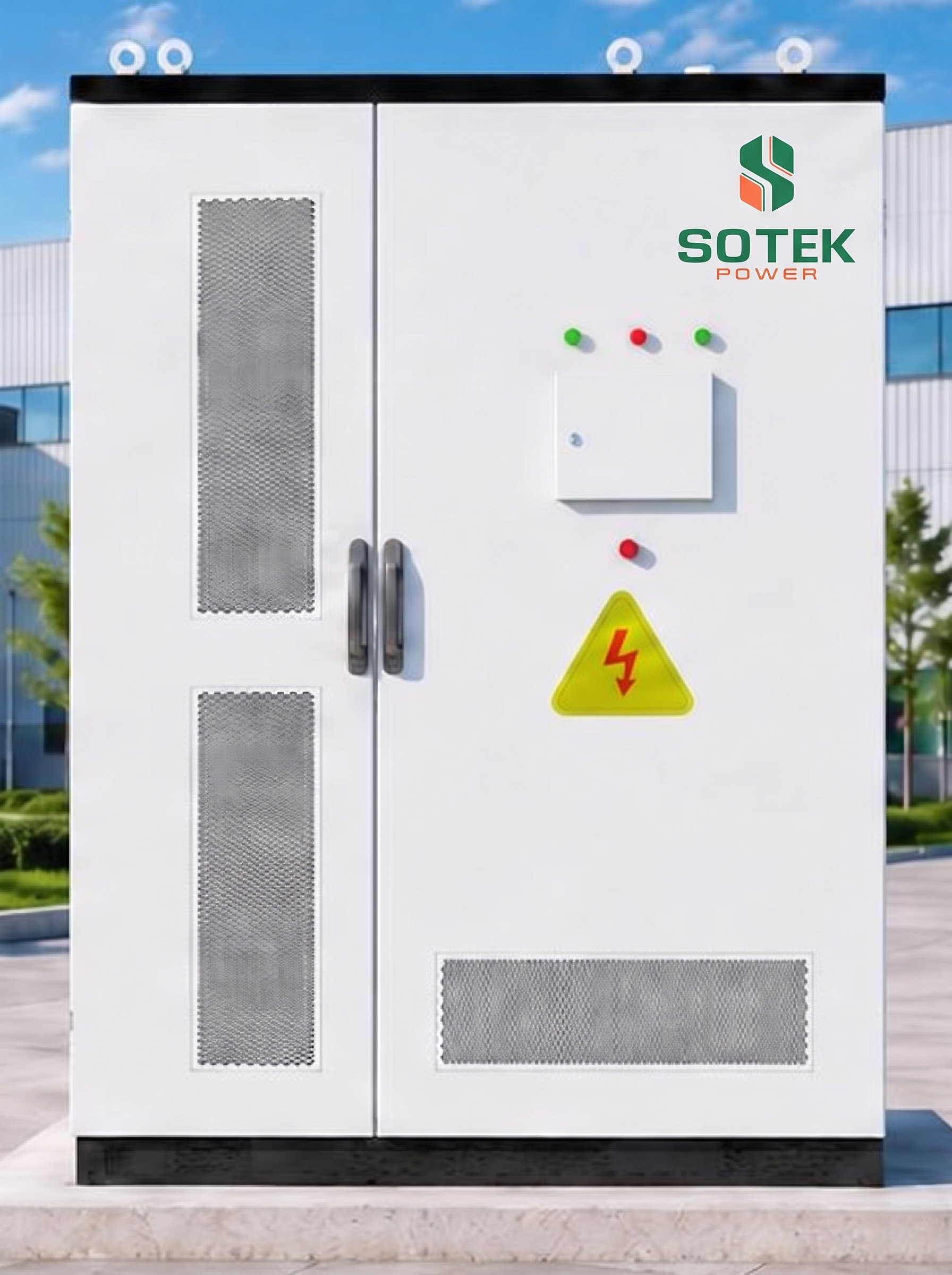 Tủ BESS C&I SOTEK C125 Ngoài Trời