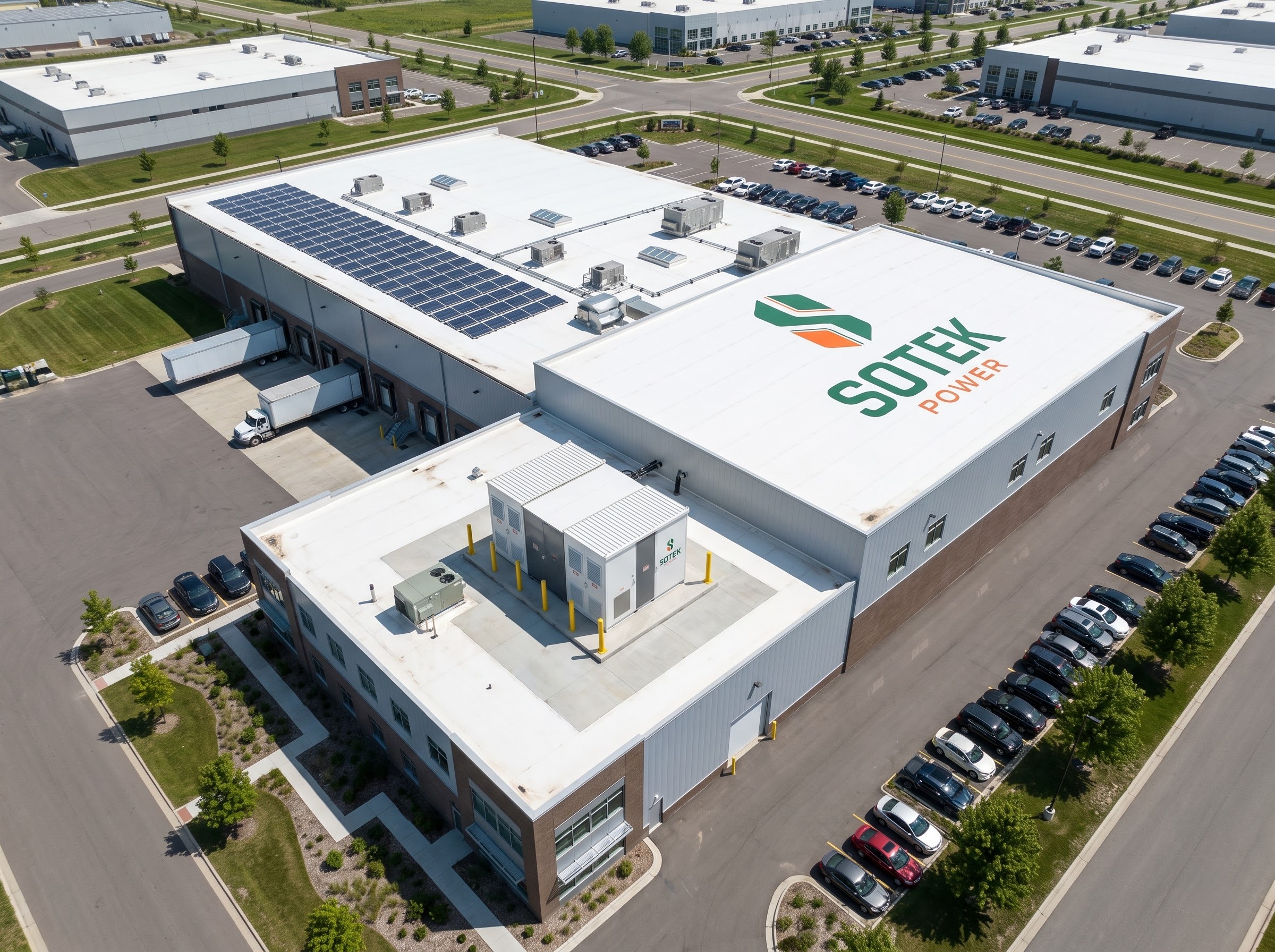 Toàn cảnh tổ hợp nhà máy SOTEK POWER